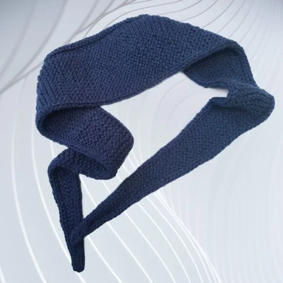 Sophie scarf, Neck scarf small scarf, spring/autumn scarf Knitted Handmade Scarf - Picture 1 of 15